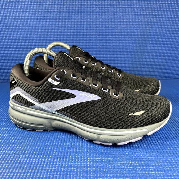 🔴 BROOKS GHOST 15 Women`s Size 9 Black Lila Athletic Running Shoes 1203801B011 - Picture 3 of 8